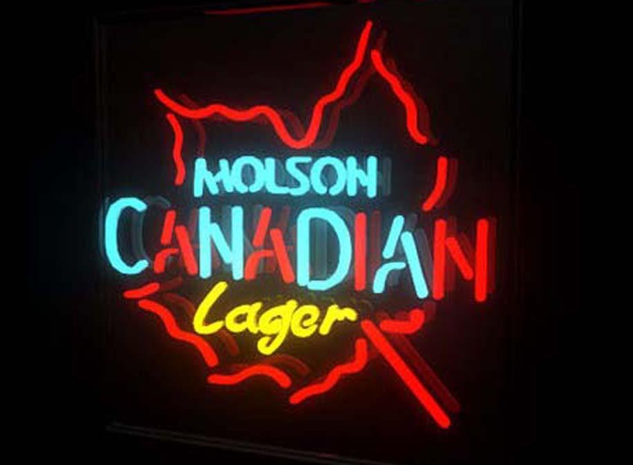 Molson Canadian Neon Signs